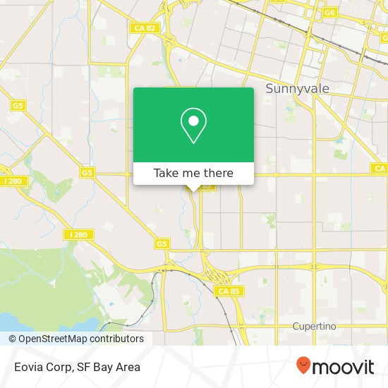 Eovia Corp map