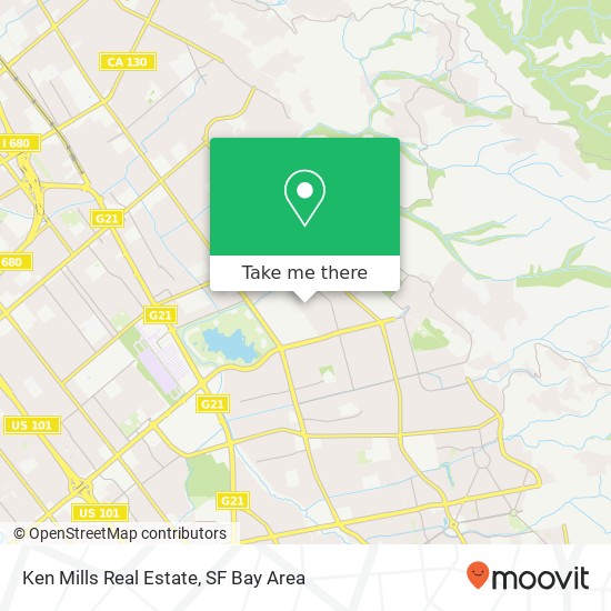 Ken Mills Real Estate map