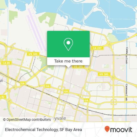 Mapa de Electrochemical Technology