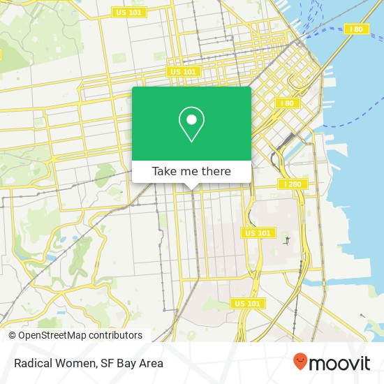 Radical Women map