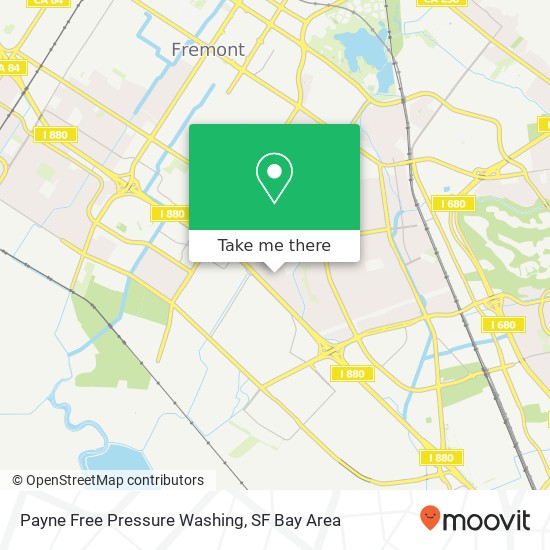 Payne Free Pressure Washing map