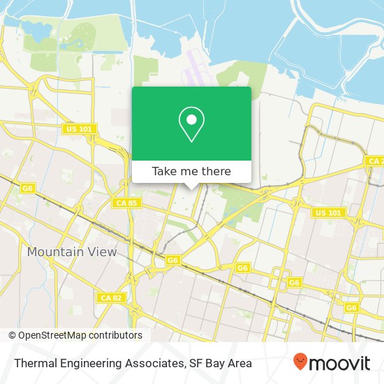 Thermal Engineering Associates map