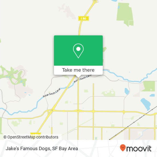 Jake's Famous Dogs map