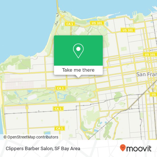 Clippers Barber Salon map