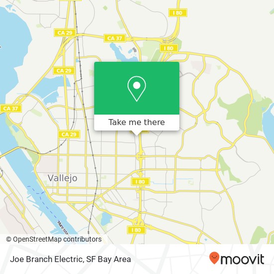 Mapa de Joe Branch Electric