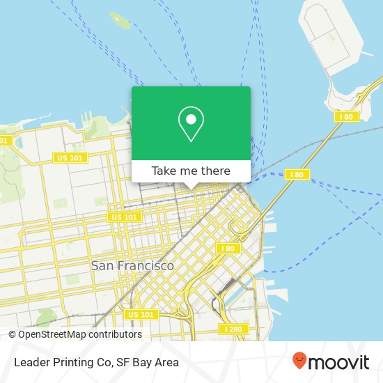 Leader Printing Co map