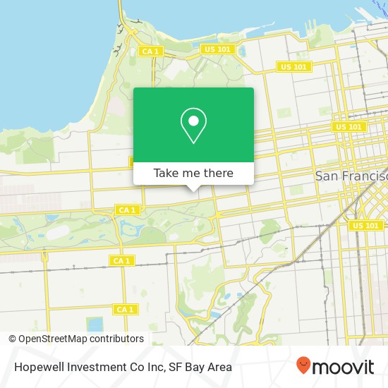 Hopewell Investment Co Inc map