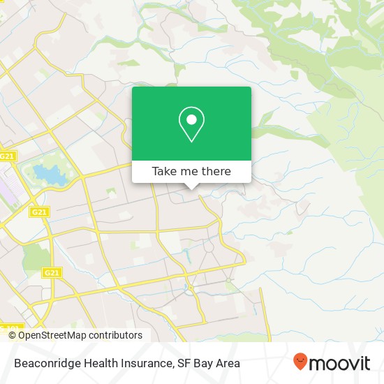 Beaconridge Health Insurance map