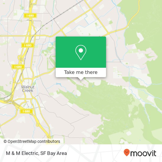 M & M Electric map