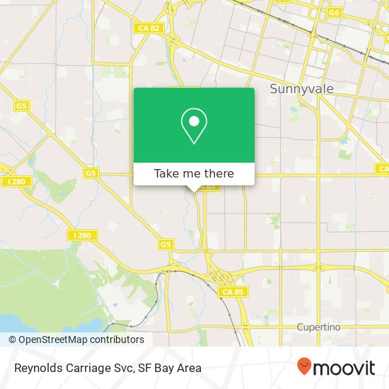 Mapa de Reynolds Carriage Svc