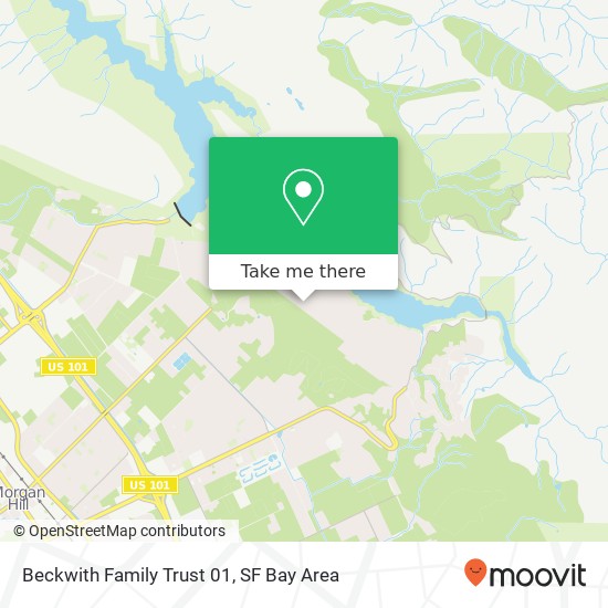 Mapa de Beckwith Family Trust 01