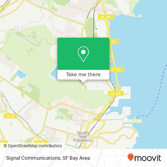 Signal Communications map