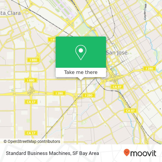 Mapa de Standard Business Machines