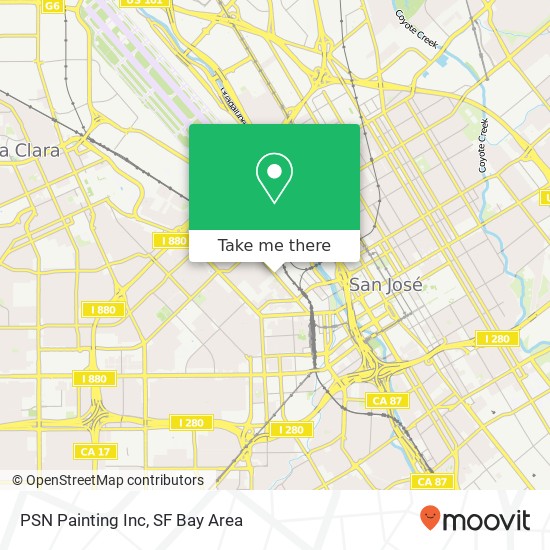 Mapa de PSN Painting Inc