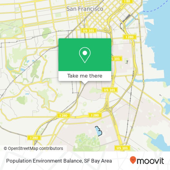 Population Environment Balance map