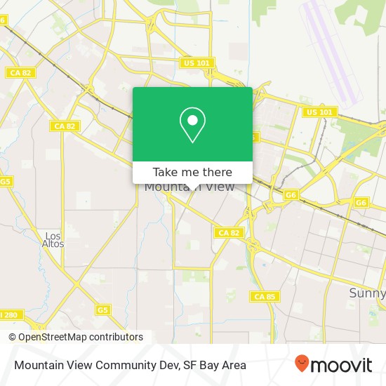 Mountain View Community Dev map