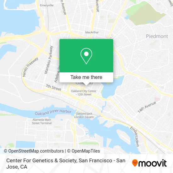 Center For Genetics & Society map