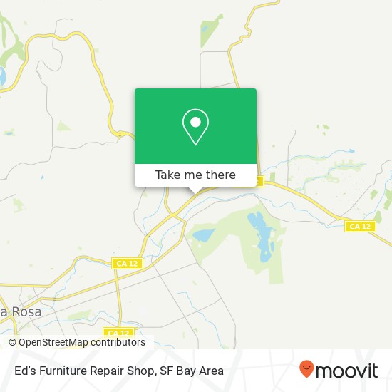 Mapa de Ed's Furniture Repair Shop