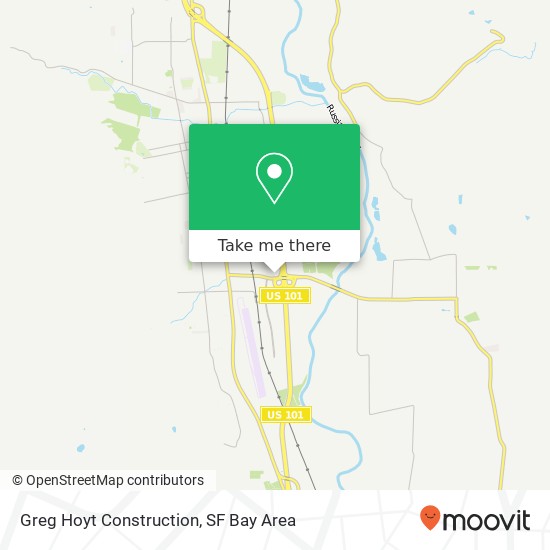 Greg Hoyt Construction map