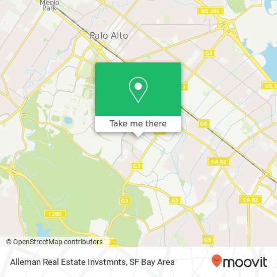 Alleman Real Estate Invstmnts map