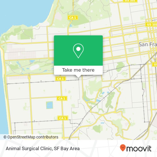 Animal Surgical Clinic map