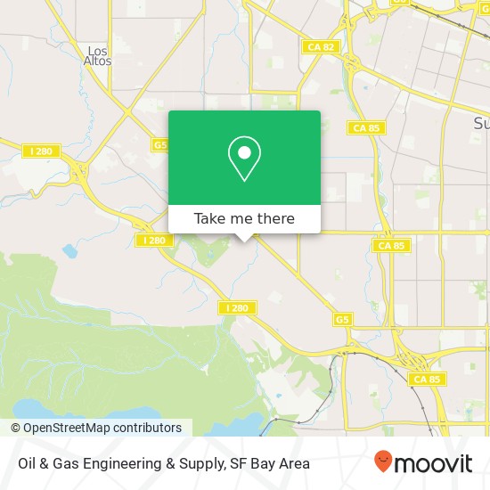 Oil & Gas Engineering & Supply map