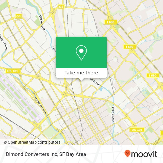 Dimond Converters Inc map