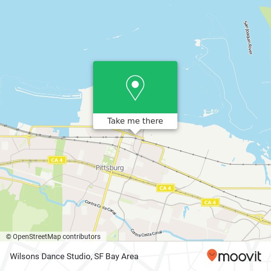 Wilsons Dance Studio map