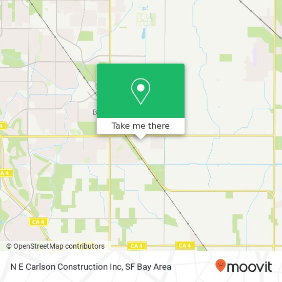 N E Carlson Construction Inc map