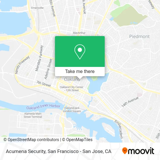 Mapa de Acumena Security
