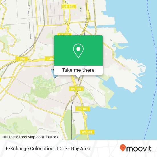 E-Xchange Colocation LLC map