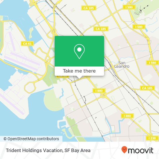 Mapa de Trident Holdings Vacation