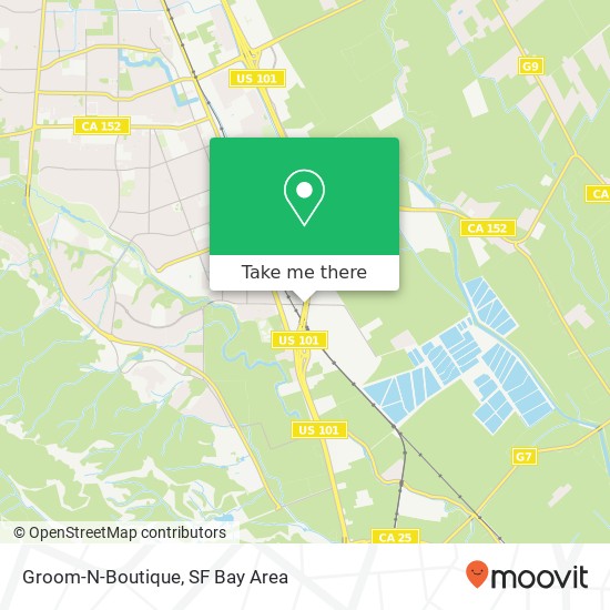 Groom-N-Boutique map