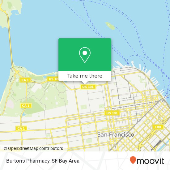 Burton's Pharmacy map