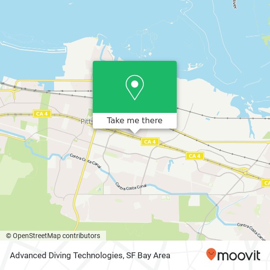 Advanced Diving Technologies map