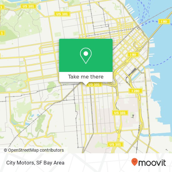 City Motors map