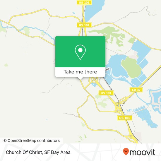 Church Of Christ map