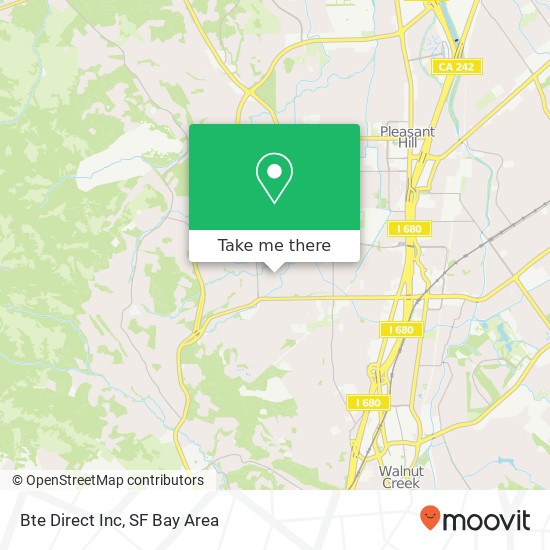 Bte Direct Inc map