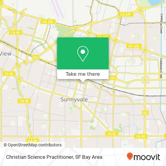 Mapa de Christian Science Practitioner