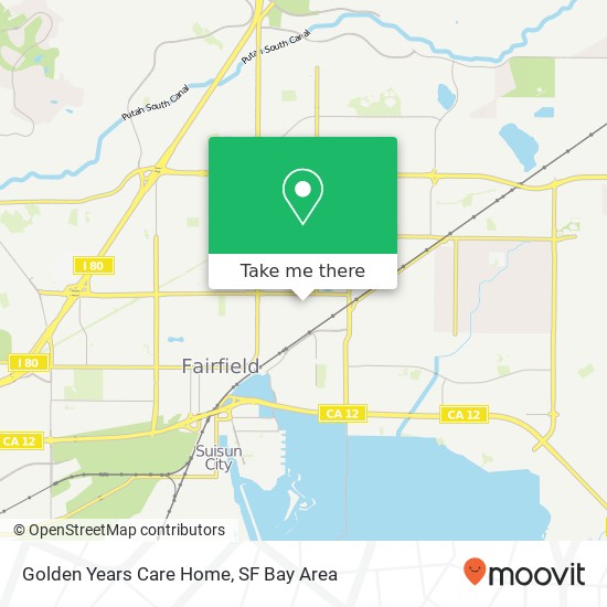 Golden Years Care Home map