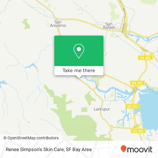 Renee Simpson's Skin Care map