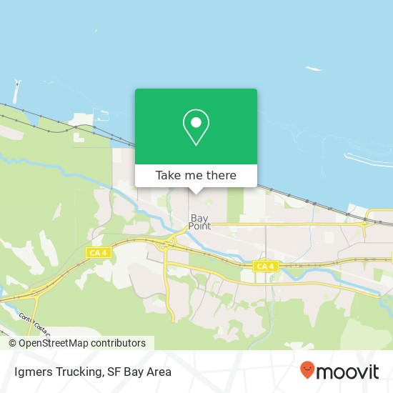 Igmers Trucking map