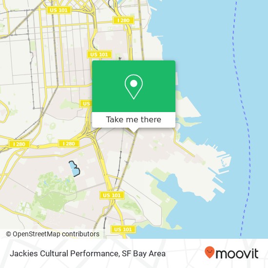 Jackies Cultural Performance map