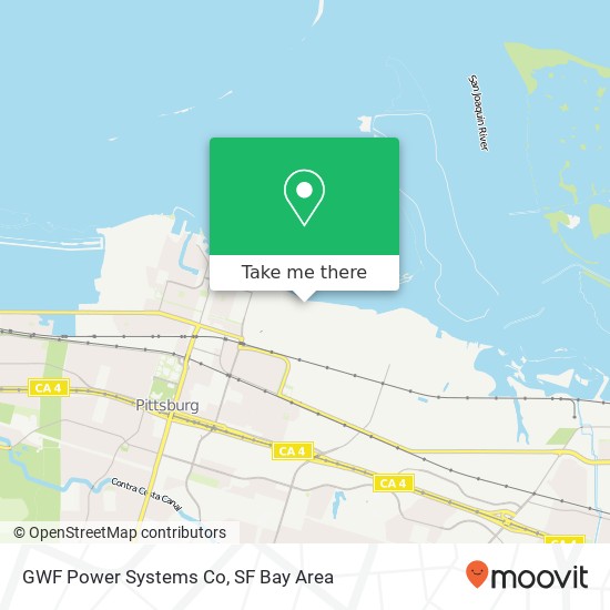 Mapa de GWF Power Systems Co