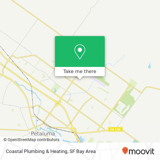 Mapa de Coastal Plumbing & Heating