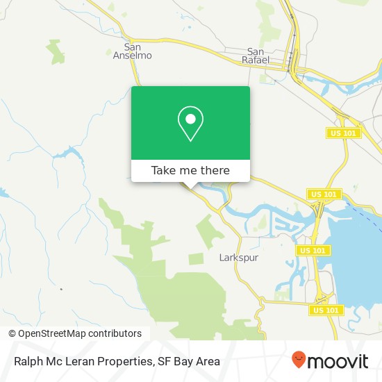 Mapa de Ralph Mc Leran Properties