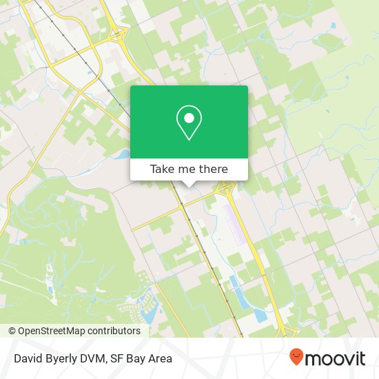 David Byerly DVM map