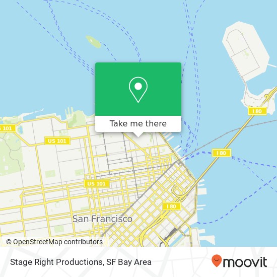 Stage Right Productions map