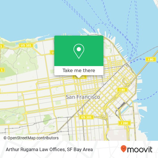 Arthur Rugama Law Offices map