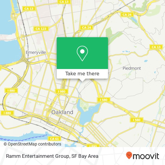 Ramm Entertainment Group map